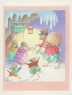 Nook: Parcels delivered to Hedgehog Nook