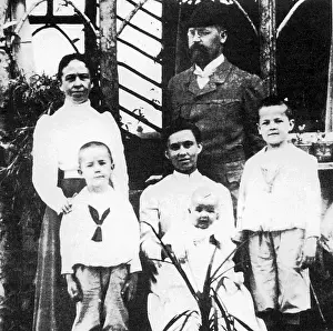 Parents and siblings of Heinrich Himmler, 1906