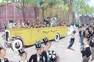 Snob: The Parents Who Came By Charabanc by H. M. Bateman