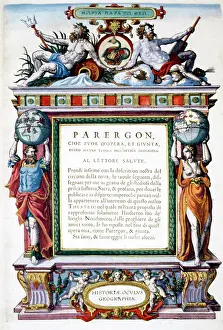 Geographia: Parergon - Historiae Oculus Geographia