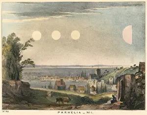 Lasted: Parhelia (Mock Suns) without haloes, observed