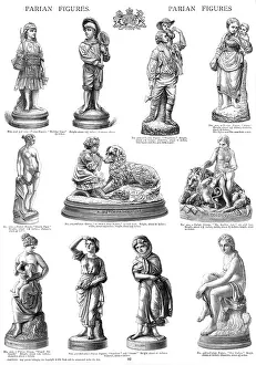 Allegorical: Parian figures, Plate 92