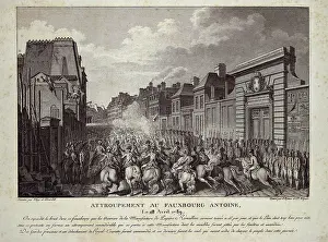 Reveillon: Paris (April 24th, 1789). The cavalry charges