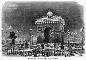 1869: PARIS ARC DE TRIOMPHE