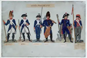 Pikeman: Paris Army: Grenadier, Fusillier, Hunter, Firefighter, Gunne