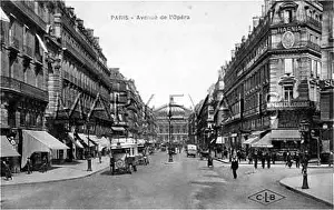 C1912: PARIS/AVENUE OPERA C1912