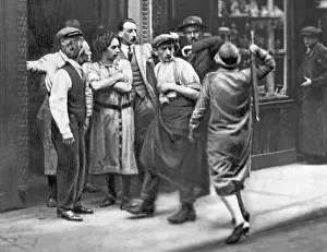 Bankers: Paris bankers strike, 1925