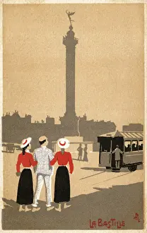 Juillet: PARIS - BASTILLE MONUM