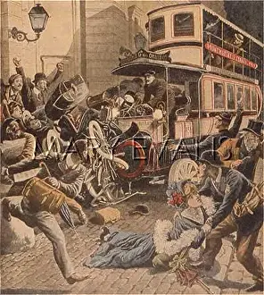 Consternation: PARIS BUS ACCIDENT