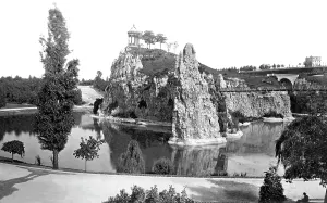 Chaumont: Paris, Buttes de Chaumont c1871