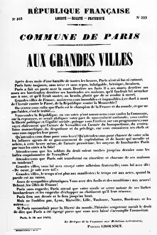 Commune: Paris Commune, 1871