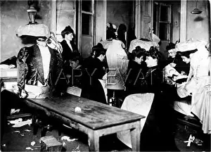 Doorknocker: Paris Dressmakers 1900