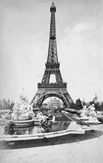 Trocadero: PARIS/EIFFEL TOWER C1889