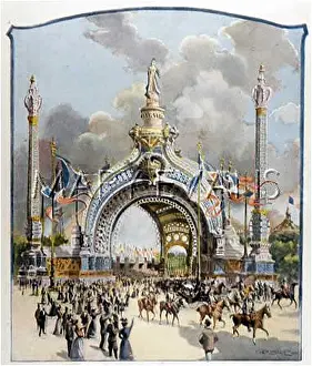 Exhib: PARIS EXHIB PORTE 1900