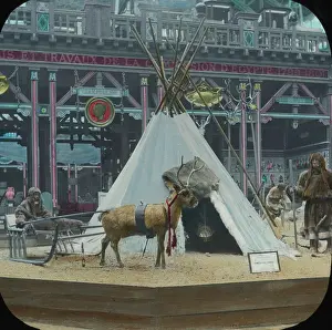 Samoyedic: Paris Exhibition 1900 - Camp of Samoyeds