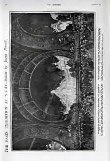 Universally: The Paris exhibition at night