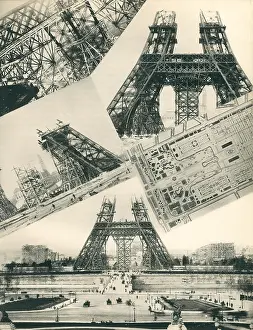 Paris Expo 1889, Eiffel Tower Construction