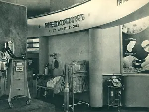 Anesthesia: Paris Expo 1937, Anesthesia Exhibit