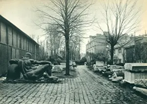 Reclined: Paris Expo 1937, Decorative Stone And Marble