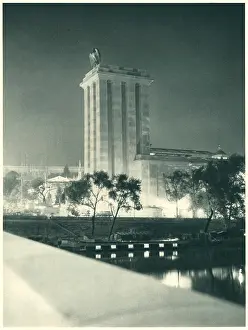 Laure: Paris Expo 1937, German Pavilion At Night