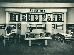 Lettres: Paris Expo 1937, Les Lettres Library