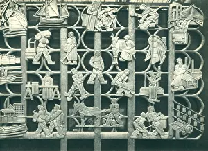 Sergysels: Paris Expo 1937, Pavilion Of Belgium Copper Panel