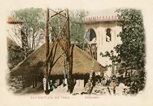 Dahomey: Paris - Exposition Universale - Dahomey Exhibit