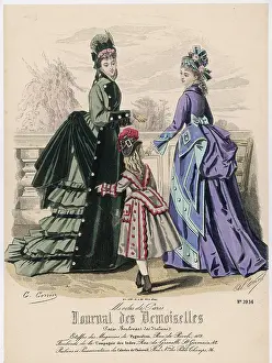 Scallop: Paris Fashions for 1874