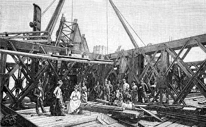 Construct: Paris, France - Tour Eiffel, construction