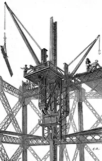 Construct: Paris, France - Tour Eiffel, Construction
