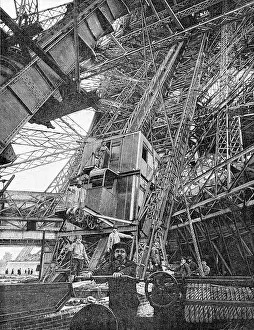 Construct: Paris, France - Tour Eiffel, Construction