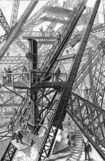 Construct: Paris, France - Tour Eiffel, Construction