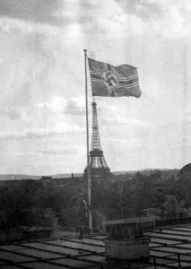 Reichskriegsflagge: Paris under German occupation, 1940