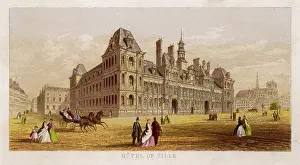 Crinolines: PARIS/HOTEL DE VILLE