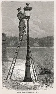 Candelabra: PARIS LAMPLIGHTER