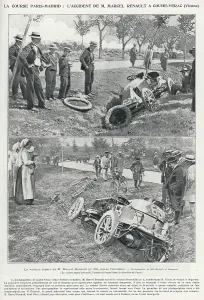 Fatalities: PARIS-MADRID ACCIDENTS