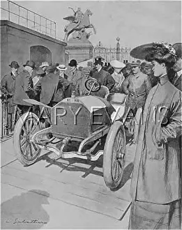 Orangery: PARIS-MADRID RACE 1903