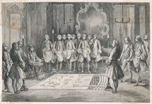 Blindfold: Paris Masons, 1740