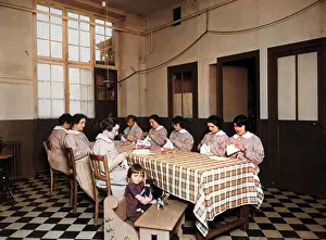 Thecolourisedpic: PARIS MATERNITY HOSPITAL