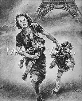 Menaced: PARIS MENACED BY BOMBS !