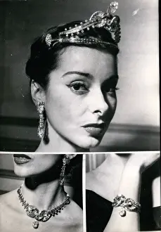 Jeweller: Paris model Fabienne in diadem for Coronation