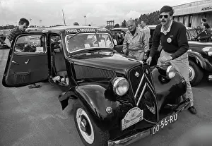 Parking: Paris-Moscow-Paris motor rally