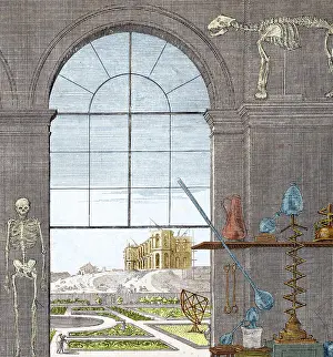 Academie: Paris Observatory Seen From Academy of Sciences, 1671
