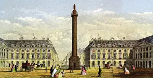 Vendome: PARIS/PLACE VENDOME 1860