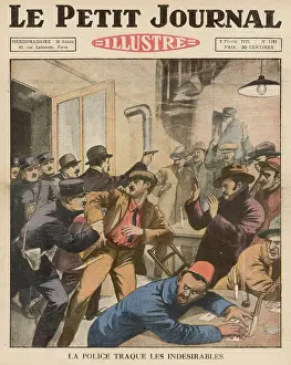 Halles: PARIS POLICE RAID/1925