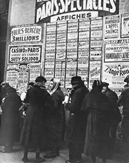 Nightclubs: Paris posters WWII