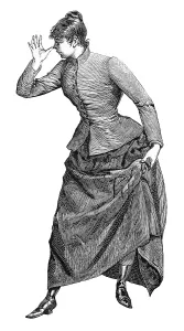 Thumbing: Paris Prostitute Thumbs her Nose