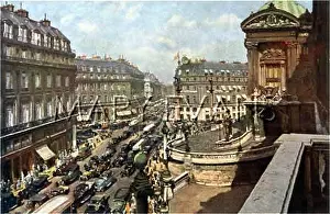 Auber: PARIS/RUE AUBER 1925