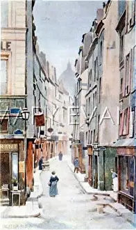 Montebello: PARIS/RUE DU BIEVRE 1909
