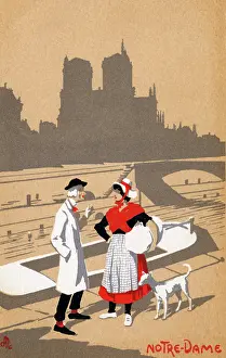 Washerwoman: PARIS BY THE SEINE
